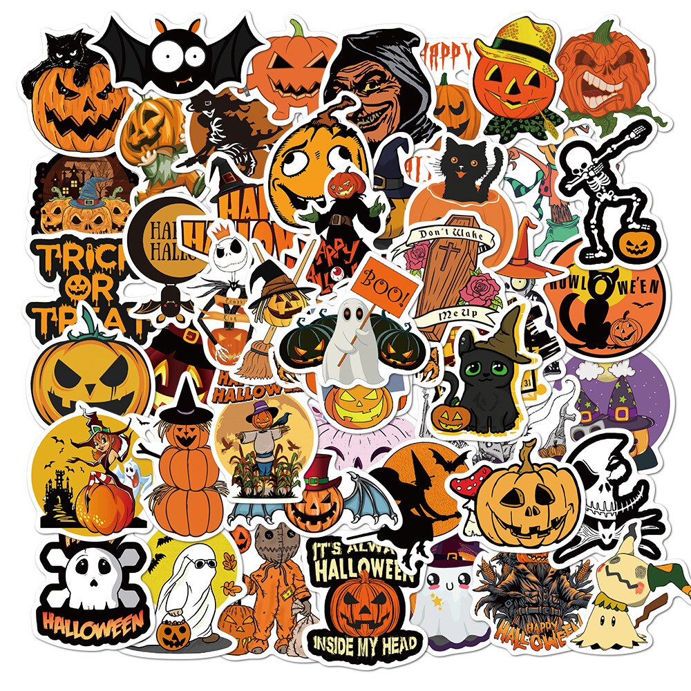 50 Halloween Special Stickers!