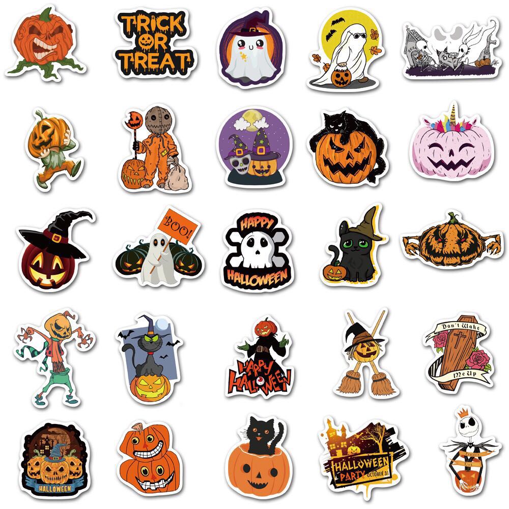 50 Halloween Special Stickers!