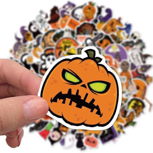 50 Halloween Special Stickers!