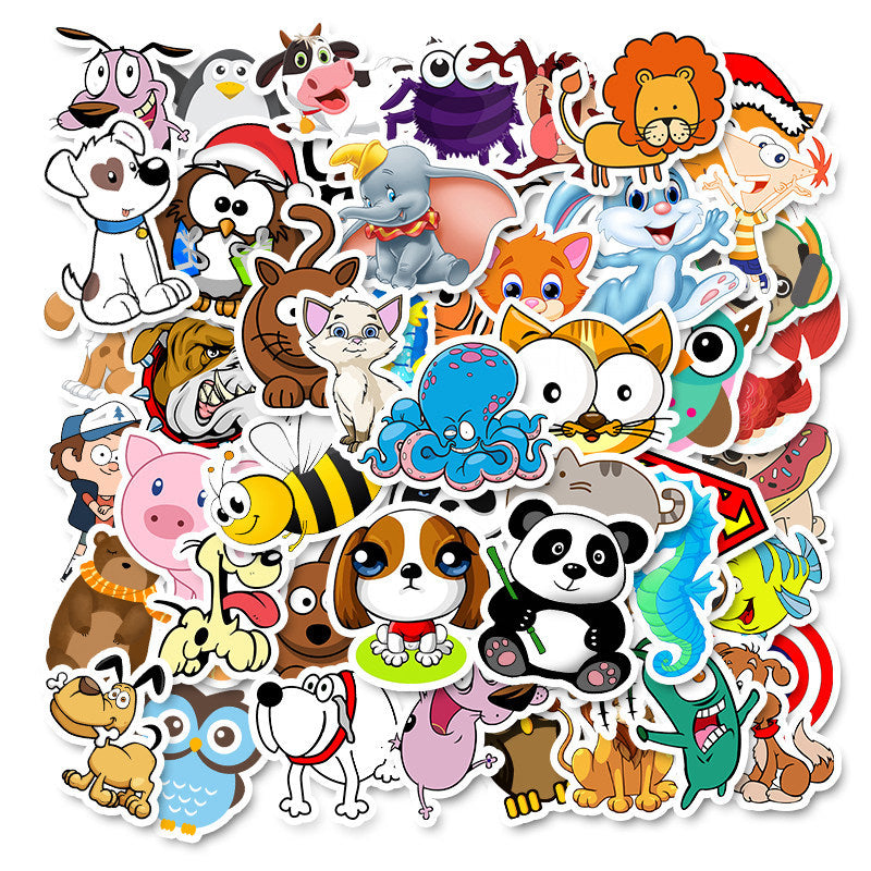 50 Random Cool Stickers