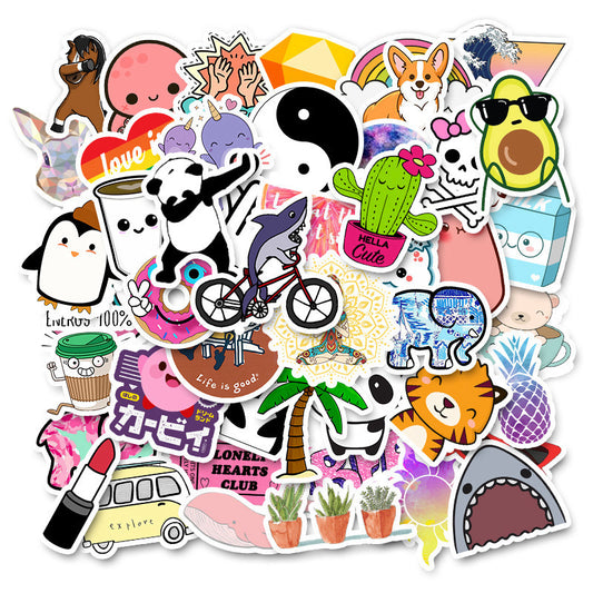 50 Random Cool Stickers