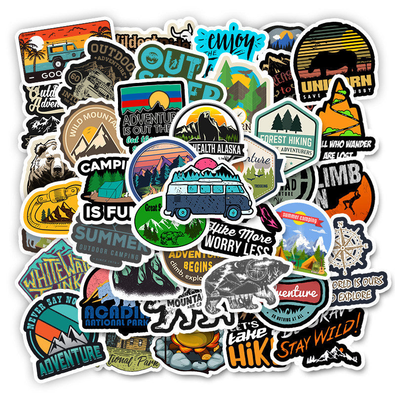 50 Random Cool Stickers